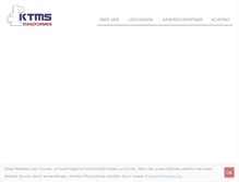 Tablet Screenshot of ktms-stanzformen.de